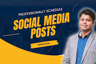 schedule your posts on social media