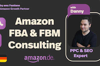 be your amazon consultant and fba coach