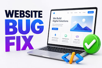fix HTML CSS and javascript errors on your website