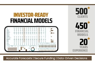 provide investor ready financial models