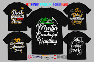 do creative typography minimalist t shirt design and custom typography tshirts