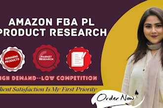 do amazon product research for amazon fba pl