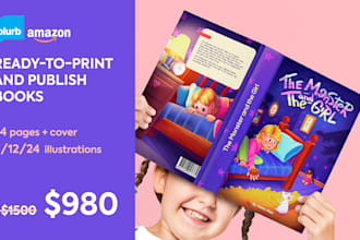 illustrate your book for amazon KDP