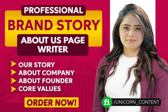 write brand story mission vision statement