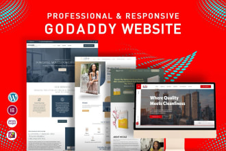 develop a lead capture page on godaddy or wordpress