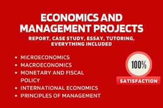 assit in economics and management