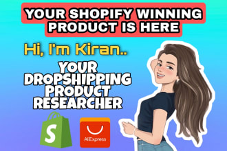 find shopify winning  products for dropshipping for you