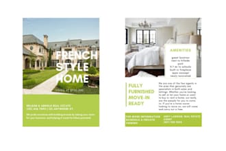 provide real estate templates in canva