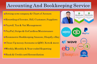 do accounting and bookkeeping in quickbooks online xero wave