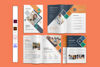 do brochure, book layout, magazine, catalog and ebook design with adobe indesign