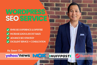 do wordpress SEO services for your website with 16 years of expertise