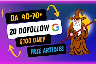 do 10 dofollow high da guest posts