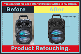 do product retouching for you