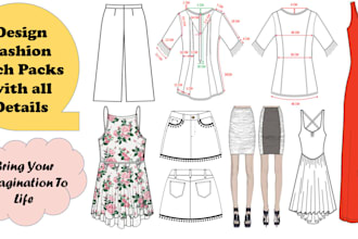 design fashion and clothing tech pack