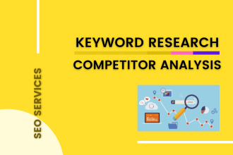 do low competitive keyword research and competitor analysis