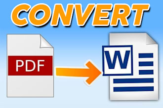 convert PDF or image to word
