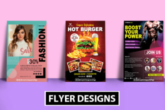 design professional corporate flyer for print digital use