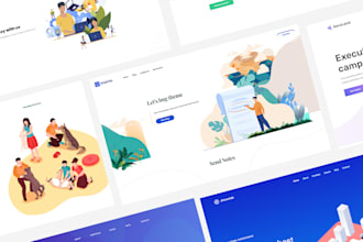landing page design and coding