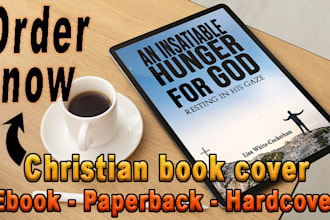 do christian book cover design ebook, nonfiction, paperback