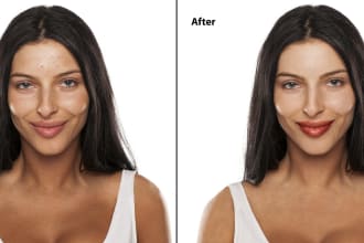 do high end beauty retouch