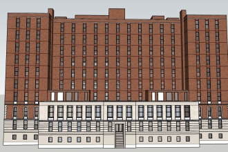 create sketchup 3d modeling for you