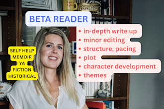 beta read or edit your masterpiece