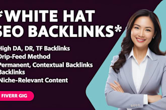 build SEO backlinks with  quality do follow link building