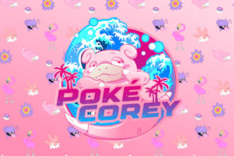 create a pokemon logo for your stream