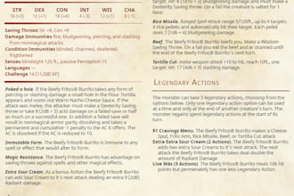 create a custom homebrew monster for your dnd 5e fight encounter