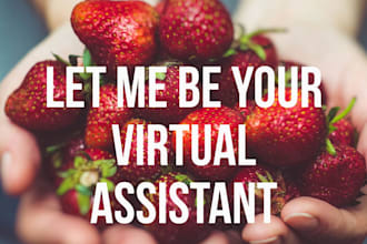 be your personal administrative virtual assistant