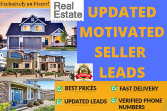 provide motivated seller real estate leads with full accuracy