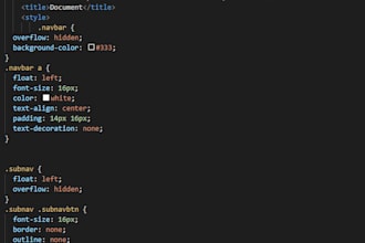 web development and web editing