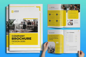 design a ebook, PDF lead magnet, workbook, handbook and company profile