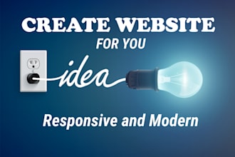 create HTML website with professional website development html css javascript