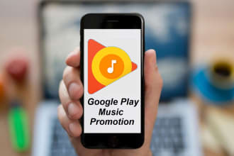real and organic google music promotion USA audience for streams