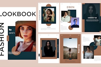 design fashion and cbd lookbook,linesheet,flyer,product catalogue and brochure