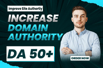 increase domain authority moz da 50 plus guaranteed moz da pa boost