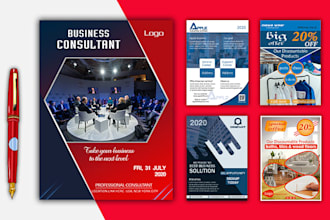 do amazing business flyer design