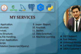 do javafx,jee and spring programming for you