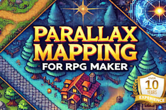 make quality custom parallax maps for rpg maker