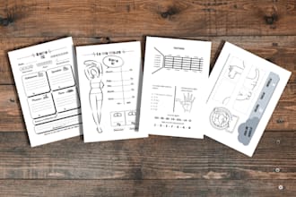 create any type of KDP low content and no content interior