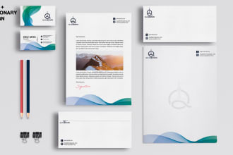 design professional stationary, business card and logo
