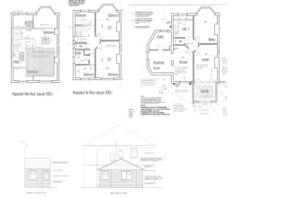 draw floor plan, elevation, site plan in autocad