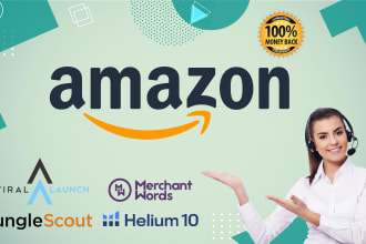 be your expert amazon seller central virtual assistant, amazon fba va