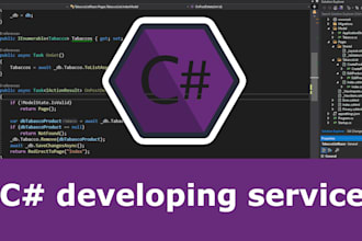 be your software developer and develop any software in c sharp