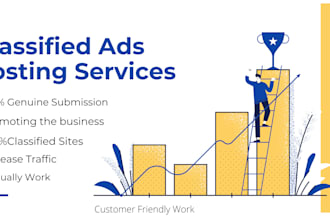post your ads on top classified sites in UK and USA manually