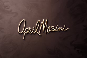 do female, author, photography, real estate, floral,  brand style signature logo