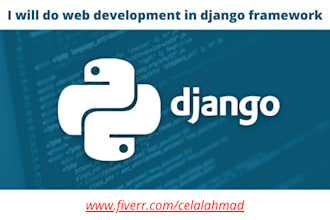 do web development in django framework