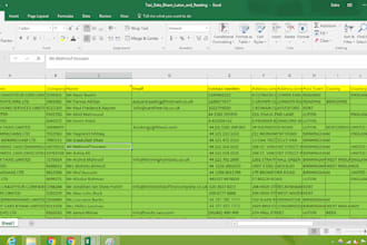 hunt data of any company or organization