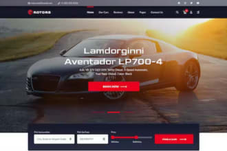 make a car rental wordpress website for your business